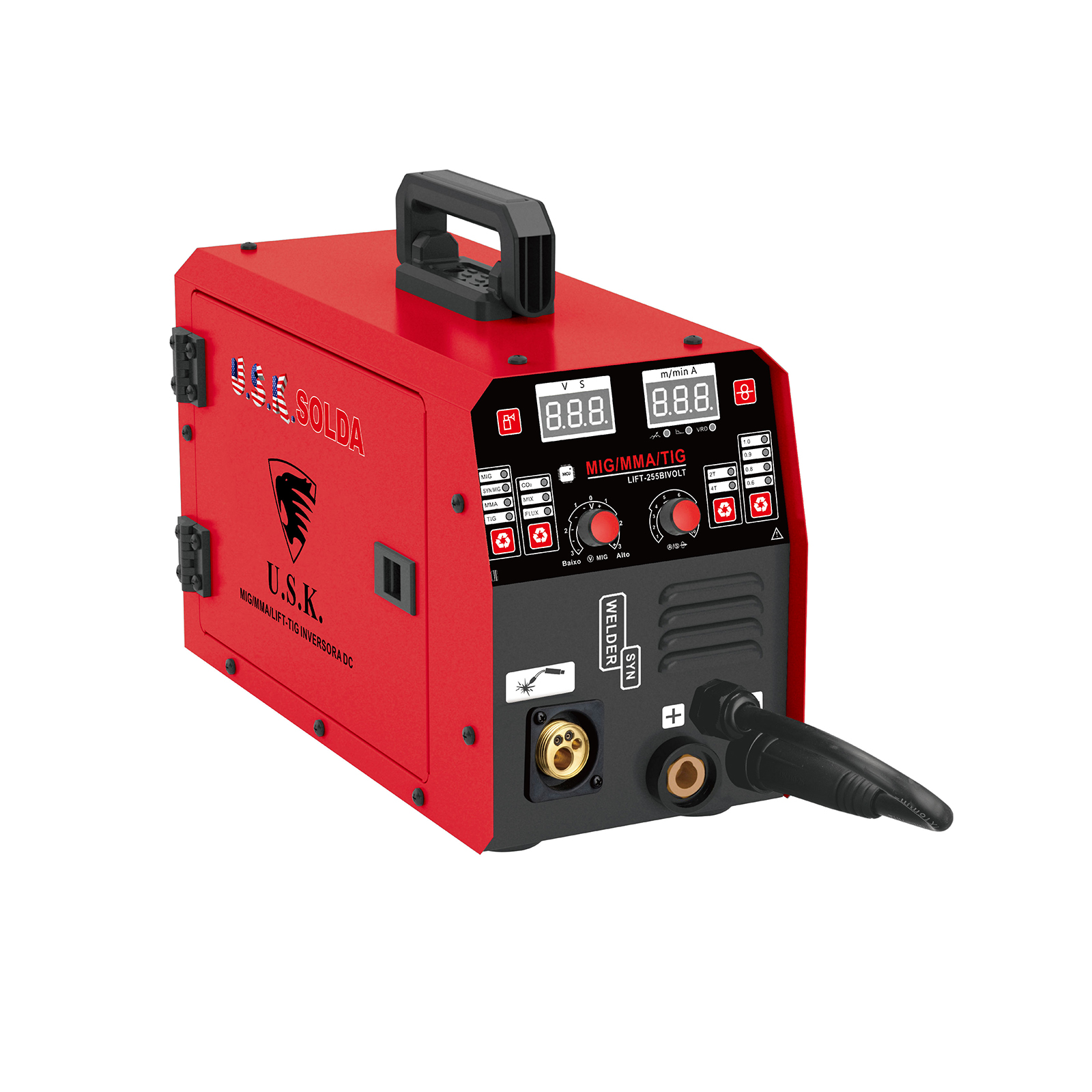 SOLDADORA INVERTER MIG-255
