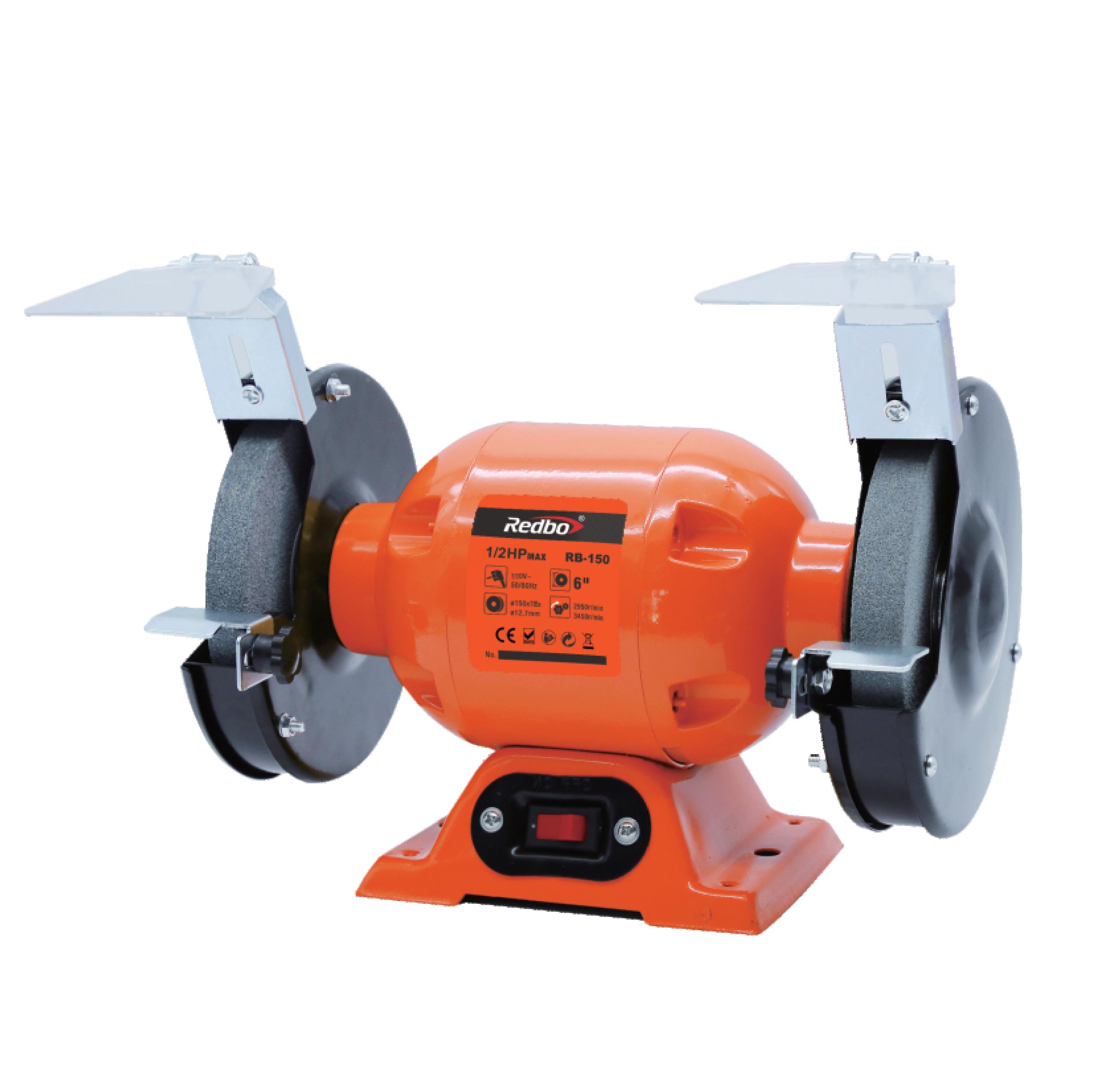 Esmeril de banco 6'' 1/2 HP con 2 piedras de esmeril - 110V RB-150