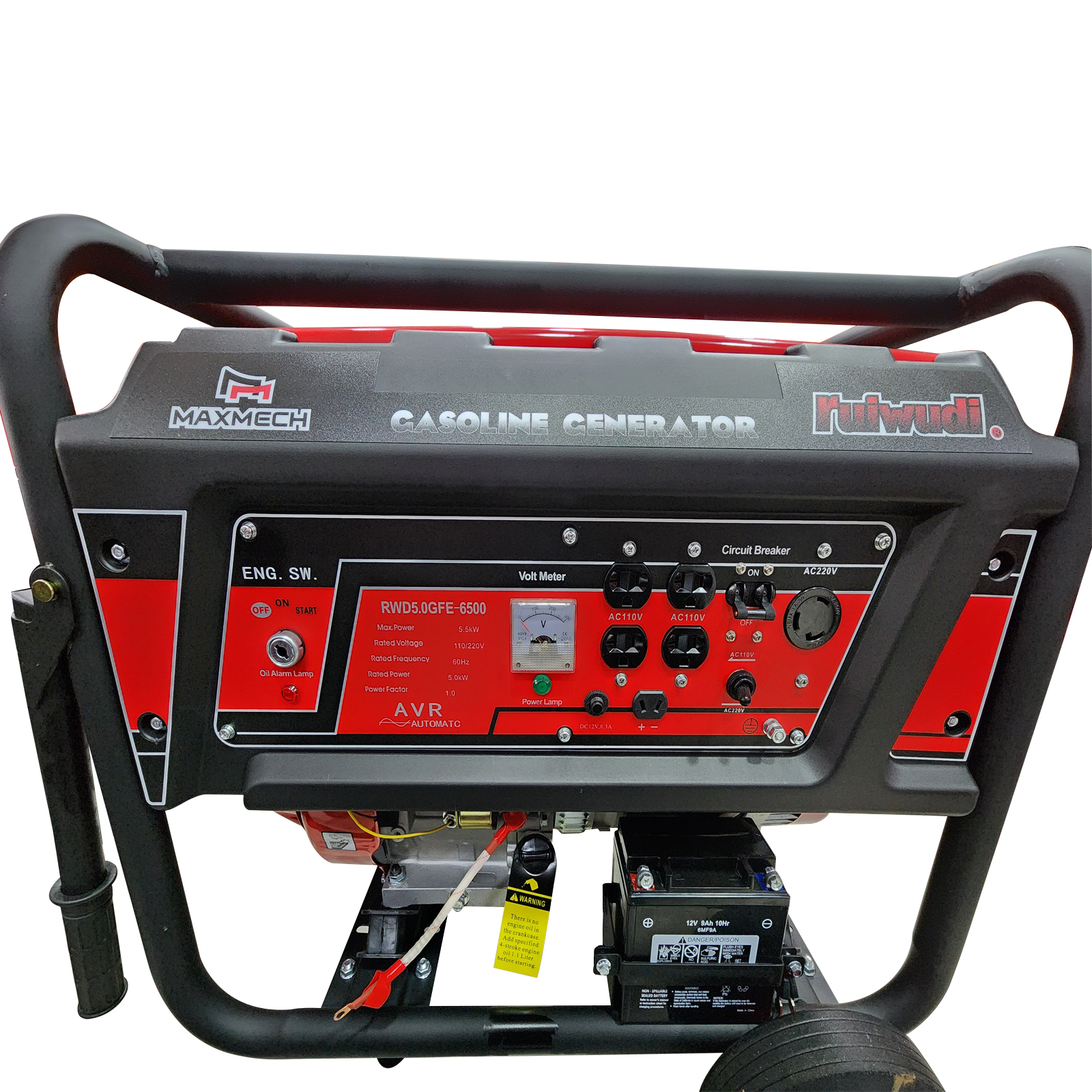GASOLINE GENERATOR RWD5.0GFE-6500